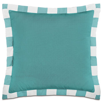 SAIL FLANGE DECORATIVE PILLOW IN SKY