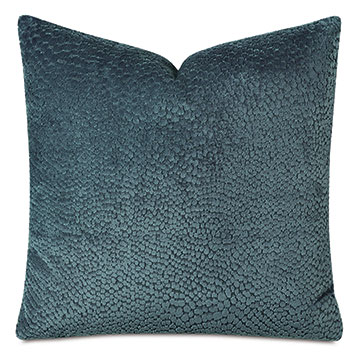 Roquefort Decorative Pillow in Lagoon