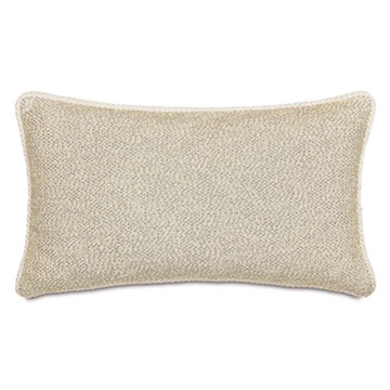 DOWNWIND WOVEN DECORATIVE PILLOW IN CREAM