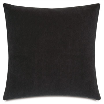 BRAHMS ALPACA DECORATIVE PILLOW IN CHARCOAL