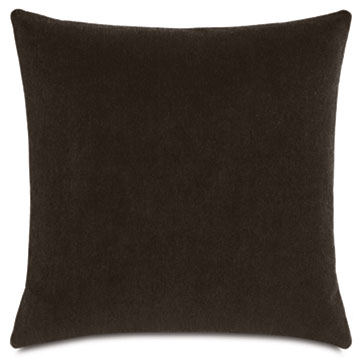 BRAHMS ALPACA DECORATIVE PILLOW IN CHOCOLATE