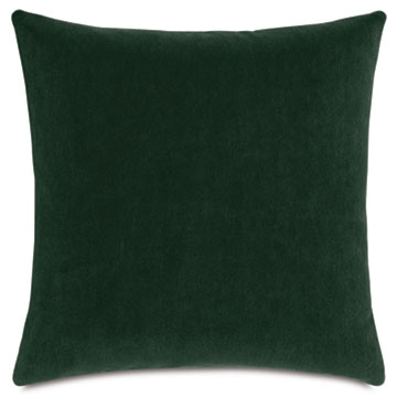 BRAHMS ALPACA DECORATIVE PILLOW IN EMERALD