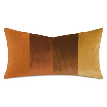 UMA COLORBLOCK DECORATIVE PILLOW IN JEWEL