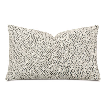 Roquefort Decorative Pillow in Snow