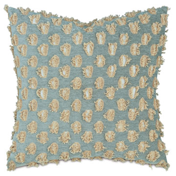 LUTON FIL COUPE DECORATIVE PILLOW IN SPA