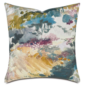 BLENHEIM PAINTERLY DECORATIVE PILLOW