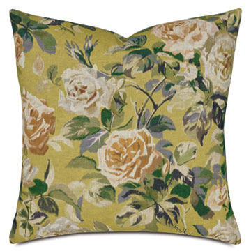 MAURIER FLORAL DECORATIVE PILLOW