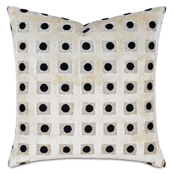 SALVATORE DOMINO DECORATIVE PILLOW
