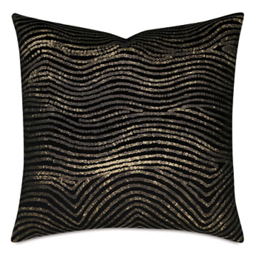 SOIREE METALLIC DECORATIVE PILLOW