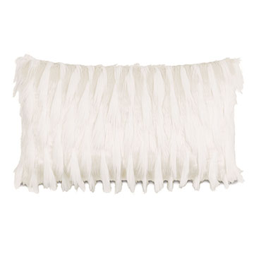 Tinsel Faux Fur Decorative Pillow