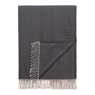 Arley Throw in Charcoal