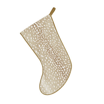 TINSEL DOTS STOCKING