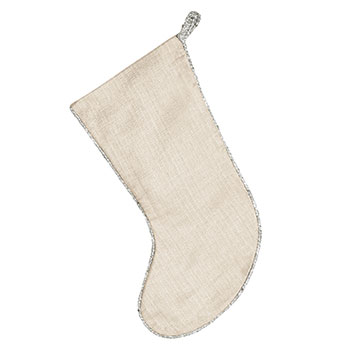 Tinsel Woven Stocking