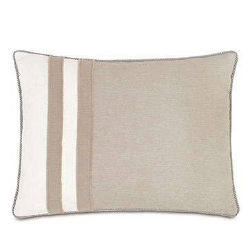 Greer Linen Standard Sham (Left)