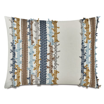 DALEYZA EMBROIDERED STANDARD SHAM LEFT
