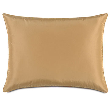 Freda Taffeta Standard Sham in Gold