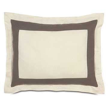 Breeze Pearl/Clay Standard Sham