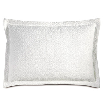 Mea White Standard Sham
