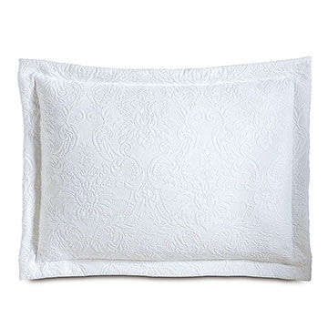 Sandrine White Standard Sham