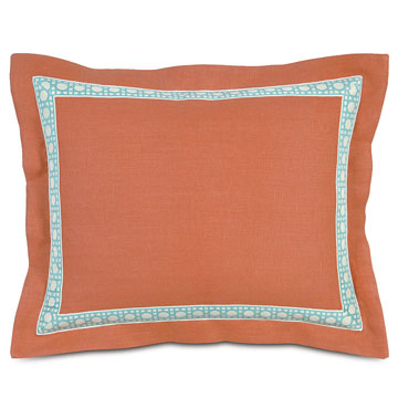 Breeze Tangerine Standard Sham