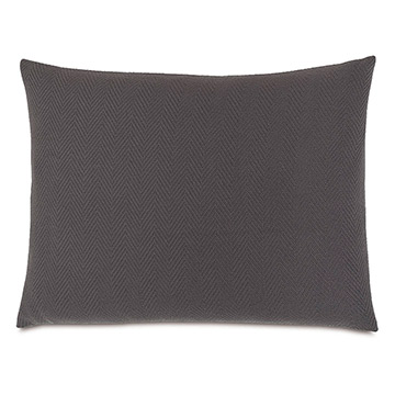 Bozeman Charcoal Standard Sham