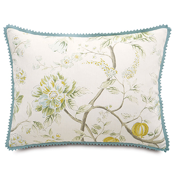 Magnolia Mint Standard Sham