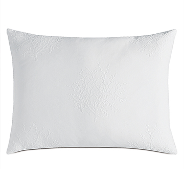 Delray White Standard Sham