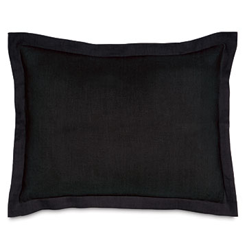 Resort Black Standard Sham