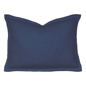 Shiloh Linen Standard Sham in Indigo