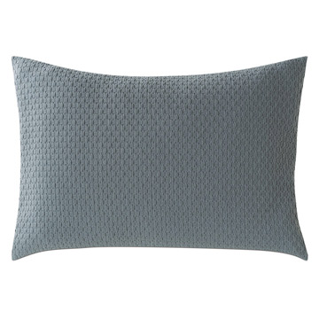 Tegan Matelasse Standard Sham In Teal