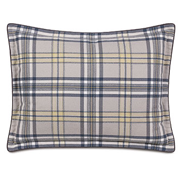 Pattinson Plaid Standard Sham