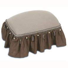 Perske Smoke Footstool