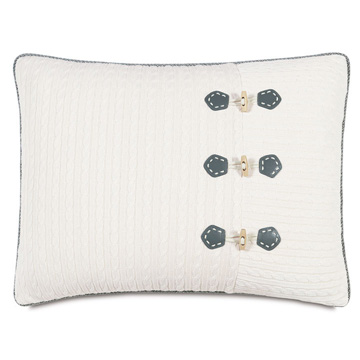 Jude Ivory Standard Sham (Right)