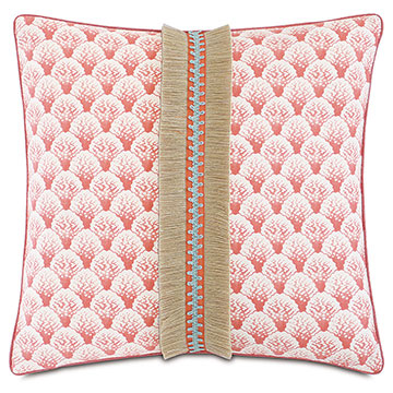 Koopa Coral With Gimp & Brush Fringe