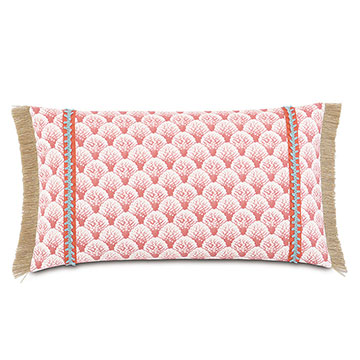 Koopa Coral With Gimp & Brush Fringe