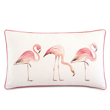 Sumba Hand-Painted Flamingos