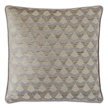 Silvio Metallic Decorative Pillow