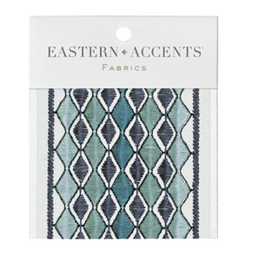 IVY TURQUOISE BORDER SAMPLE