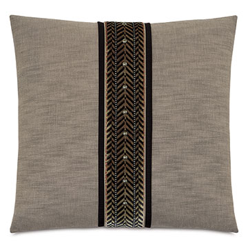 TALENA NAILHEADS DECORATIVE PILLOW