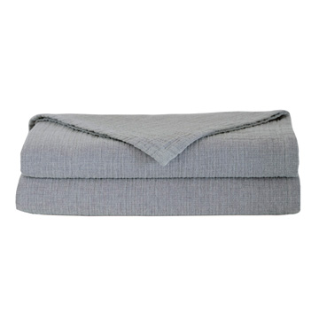 Cisero Matelasse Coverlet In Gray