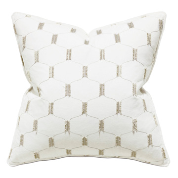 Filmore Embroidered Decorative Pillow