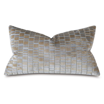 Artemis Cut-Velvet Decorative Pillow