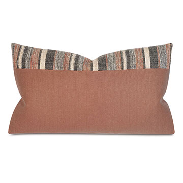 Ridge Colorblock Decorative Pillow