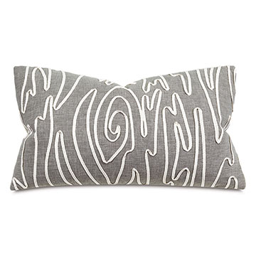 Clearview Faux Bois Decorative Pillow