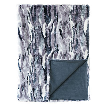 Tabitha Faux Fur Throw