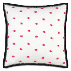 Shay Fuschia With Ribbon & Fringe