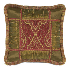 Vaughan Collage With Brush Fringe