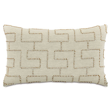 WREN JUTE DECORATIVE PILLOW