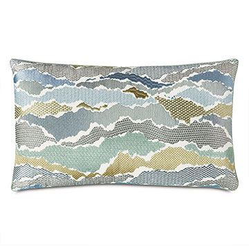 Zephyr Embroidered Decorative Pillow