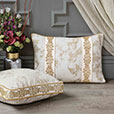 Marceau Metallic Marble Decorative Pillow